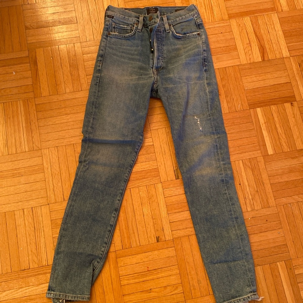 Citizens of Humanity - Olivia High Rise Slim Ankle Denim Jeans